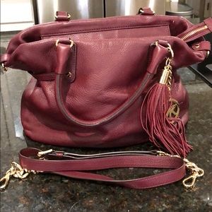 Michael Kors Burgundy Purse